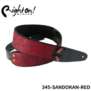 Right On! STRAPS MOJO Series SANDOKAN Red M^[Xgbv ThJ bh ԐF gF ynhyCg  xebNX sbNtz