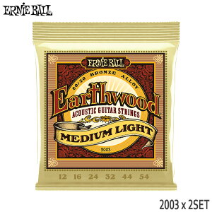 AR[XeBbNM^[ A[j[{[ 2003 2Zbg EARTHWOOD 80/20 BRONZE MEDIUM LIGHT ERNiE BALLy[֑z