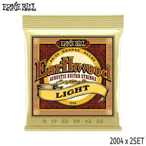 AR[XeBbNM^[ A[j[{[ 2004 2Zbg EARTHWOOD 80/20 BRONZE LIGHT ERNiE BALLy[֑z