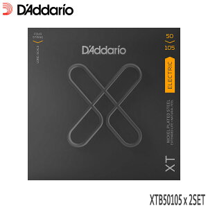 ベース弦 ダダリオ コーティング弦 50-105 XTB50105 2セット ミディアム D'Addario【メール便送料無料】