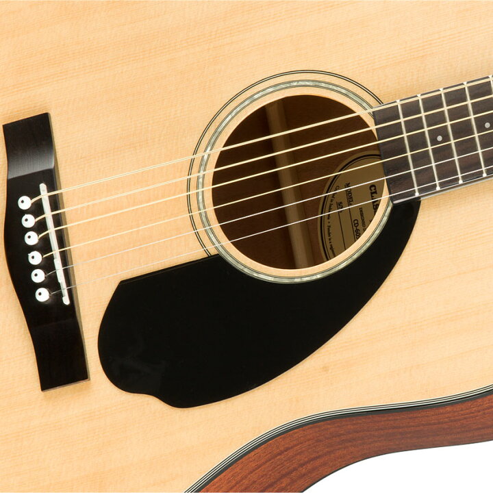 楽天市場】Fender アコースティックギター CD-60S Dreadnought NAT 