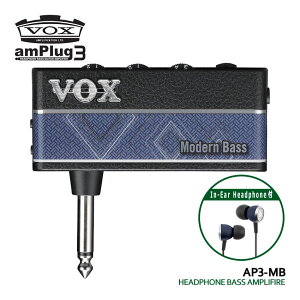 VOX wbhzAv amPlug3 Modern Bass CzZbg AvO AP3-MB