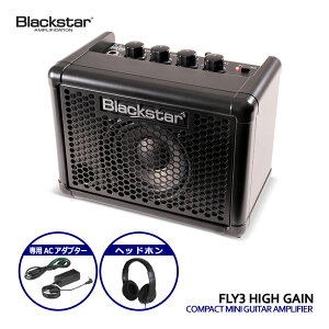 �����A�_�v�^�[���w�b�h�z���Z�b�g Blackstar �~�j�M�^�[�A���v FLY3 HIGH GAIN �n�C�Q�C�� �u���b�N�X�^�[
