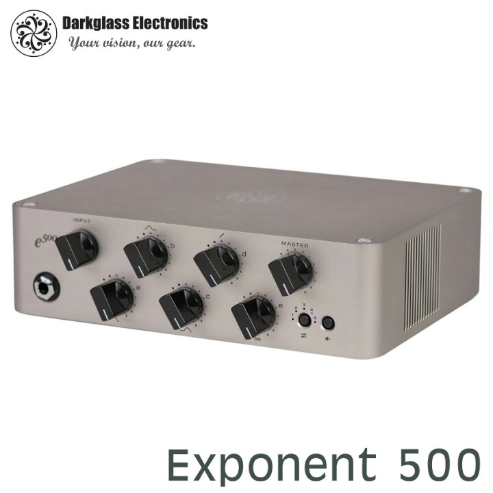 楽天市場】Darkglass Electronics ベースアンプ EXPONENT 500 e500 
