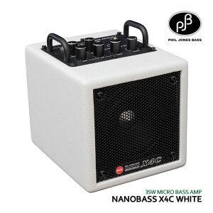 PHIL JONES BASS �x�[�X�A���v NANOBASS X4C WHITE �i�m�x�[�X PJB