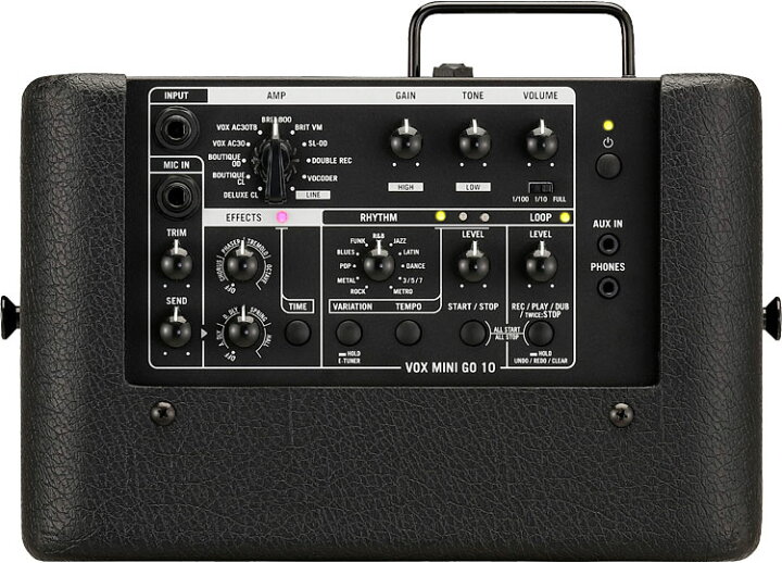 楽天市場】専用フットスイッチ付き VOX モデリングギターアンプ MINI 