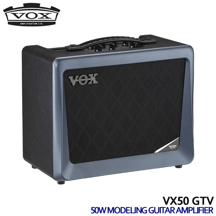 楽天市場】VOX モデリングギターアンプ VX50 GTV ボックス : 楽器の 