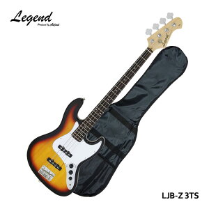 Legend ベースギター エレキベース LJB-Z 3TS ジャズベースタイプ レジェンド 初心者向け 入門用