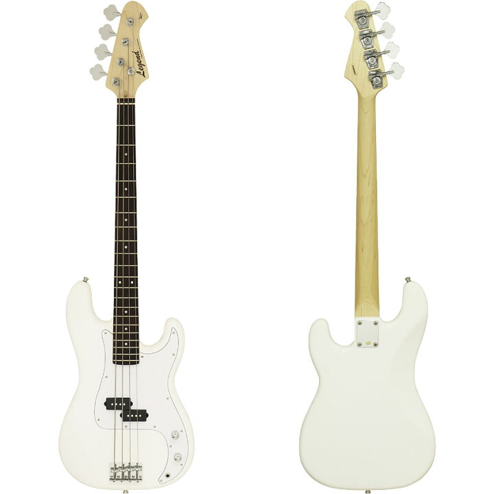 楽天市場】Legend ベースギター エレキベース LPB-Z WH プレシジョン 