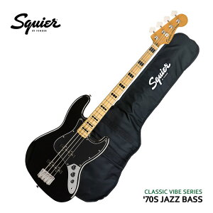 Squier GLx[X Classic Vibe '70s Jazz Bass BLK WYx[X XNC[