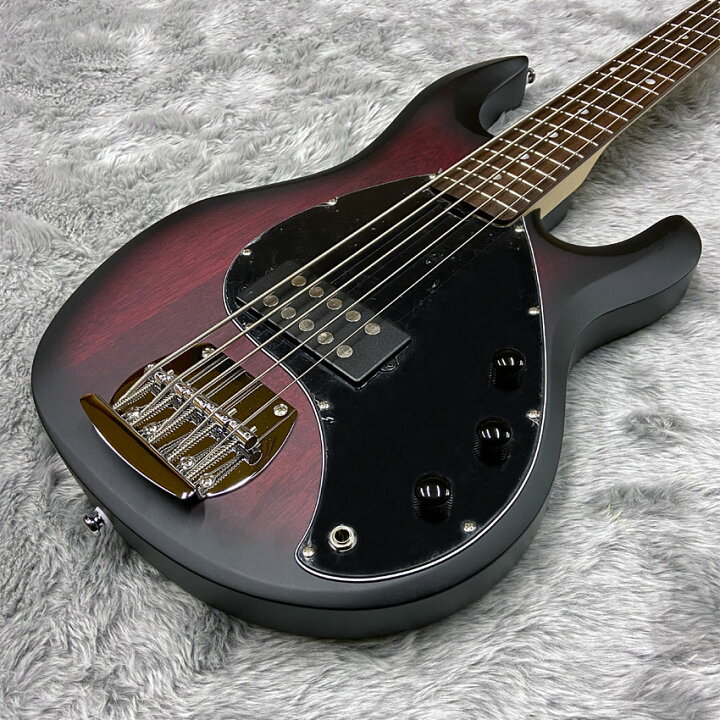 楽天市場】Sterling by MUSIC MAN エレキベース Ray5 Ruby Red Burst 