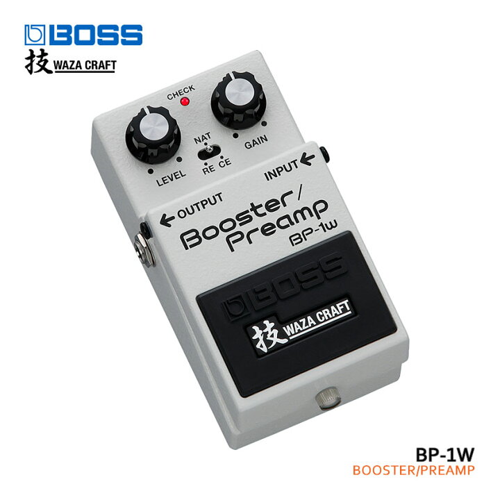 楽天市場】BOSS ブースター/プリアンプ BP-1W BOOSTER/PREAMP ボス 