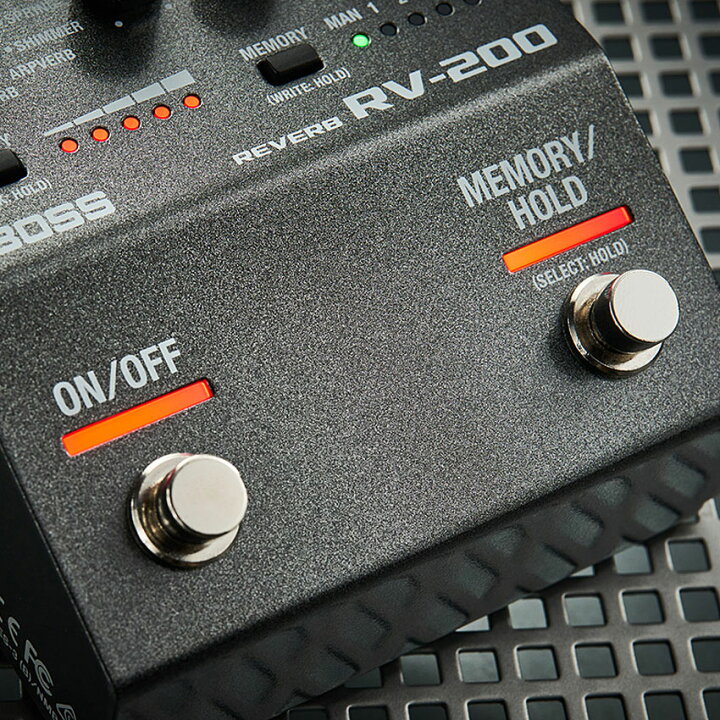 楽天市場】BOSS リバーブ RV-200 ボス エフェクター : 楽器のことなら  