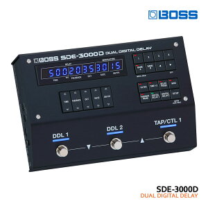BOSS �f�W�^���f�B���C SDE-3000D Dual Digital Delay �{�X�G�t�F�N�^�[(10��16�����_ �������݌ɂ���)