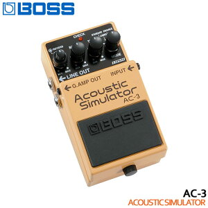 BOSS �A�R�[�X�e�B�b�N�V�~�����[�^�[ AC-3 Acoustic Simulator �{�X�R���p�N�g�G�t�F�N�^�[