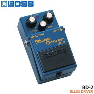 BOSS �u���[�X�h���C�o�[ BD-2 Blues Driver �{�X�R���p�N�g�G�t�F�N�^�[
