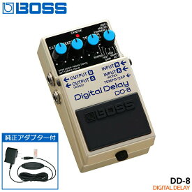 純正ACアダプター付き BOSS デジタルディレイ DD-8 Digital Delay ボスコンパクトエフェクター