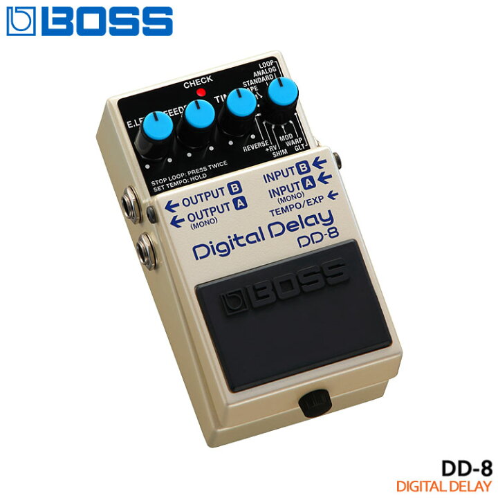 楽天市場】BOSS デジタルディレイ DD-8 Digital Delay ボスコンパクト