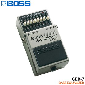 4/25はエントリーで最大P5倍★BOSS ベースイコライザー GEB-7 Bass Equalizer ボスコンパクトエフェクター