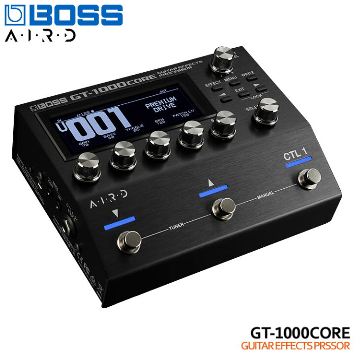 楽天市場】BOSS マルチエフェクター GT-1000CORE ボス エフェクター  