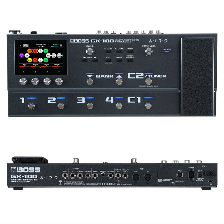 楽天市場】BOSS マルチエフェクター GX-100 ボス エフェクター : 楽器 