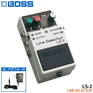 AC�A�_�v�^�[�t��BOSS ���C���Z���N�^�[ LS-2 Line Selector �{�X�R���p�N�g�G�t�F�N�^�[