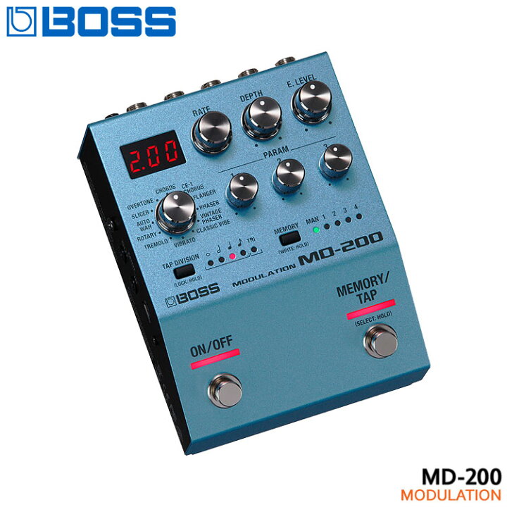 楽天市場】BOSS モジュレーション MD-200 Modulation ボスコンパクト 