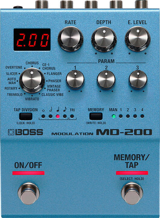 楽天市場】BOSS モジュレーション MD-200 Modulation ボスコンパクト 