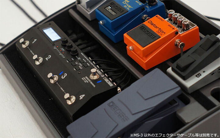 楽天市場】BOSS マルチエフェクトスイッチャー MS-3 ボス エフェクター 