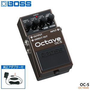 ����AC�A�_�v�^�[�t�� BOSS �I�N�^�[�u OC-5 Octave �{�X�R���p�N�g�G�t�F�N�^�[