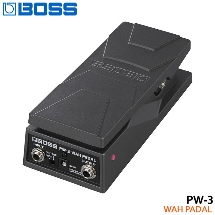 楽天市場】BOSS ワウペダル PW-3 ボスペダルワウ : 楽器のことなら 