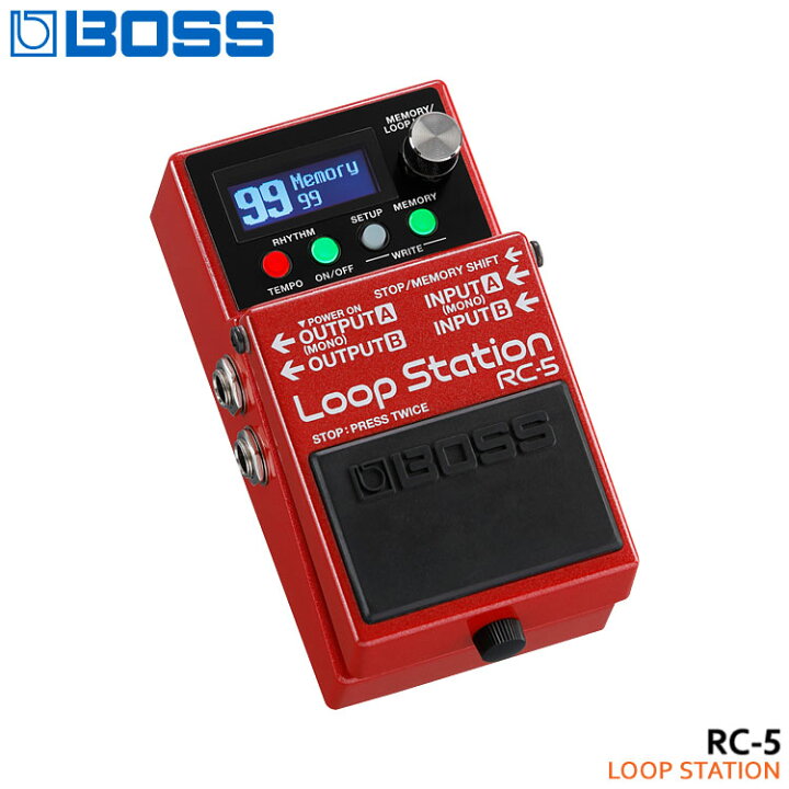 楽天市場】BOSS ループステーション RC-5 Loop Station ボスコンパクト  