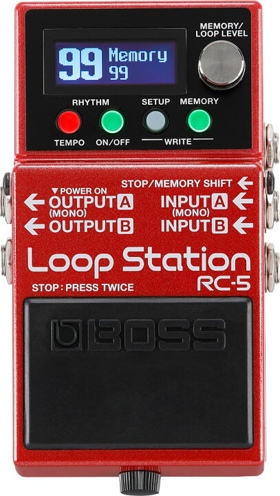 楽天市場】BOSS ループステーション RC-5 Loop Station ボスコンパクト  