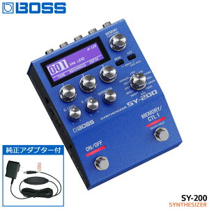 BOSS VZTCU[ SY-200 SYNTHESIZER A_v^[t {XGtFN^[