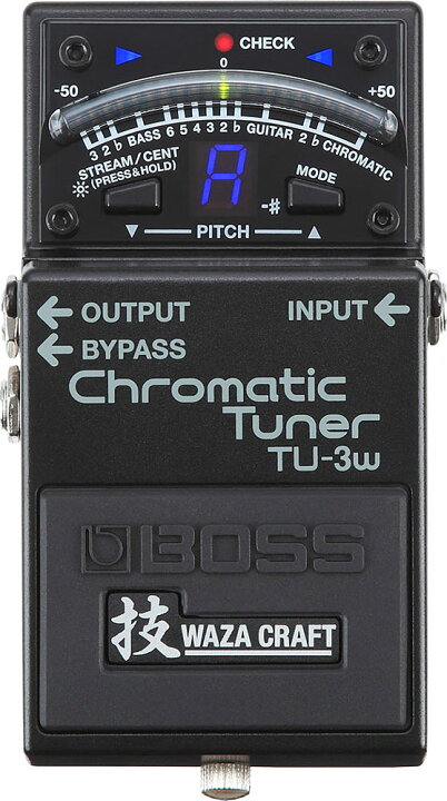 楽天市場】BOSS クロマチックチューナー TU-3W Chromatic Tuner ボス 