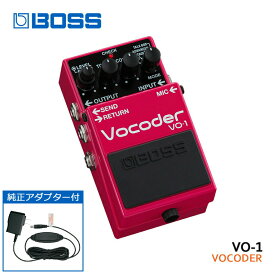 純正ACアダプター付き BOSS ボコーダー VO-1 Vocoder ボスコンパクトエフェクター