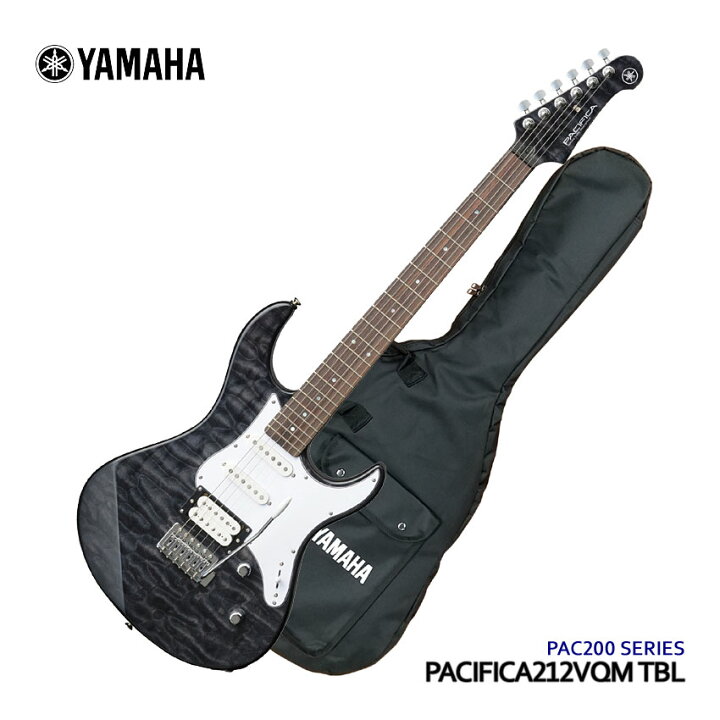 楽天市場】YAMAHA エレキギター PACIFICA212VQM パシフィカ トランス 