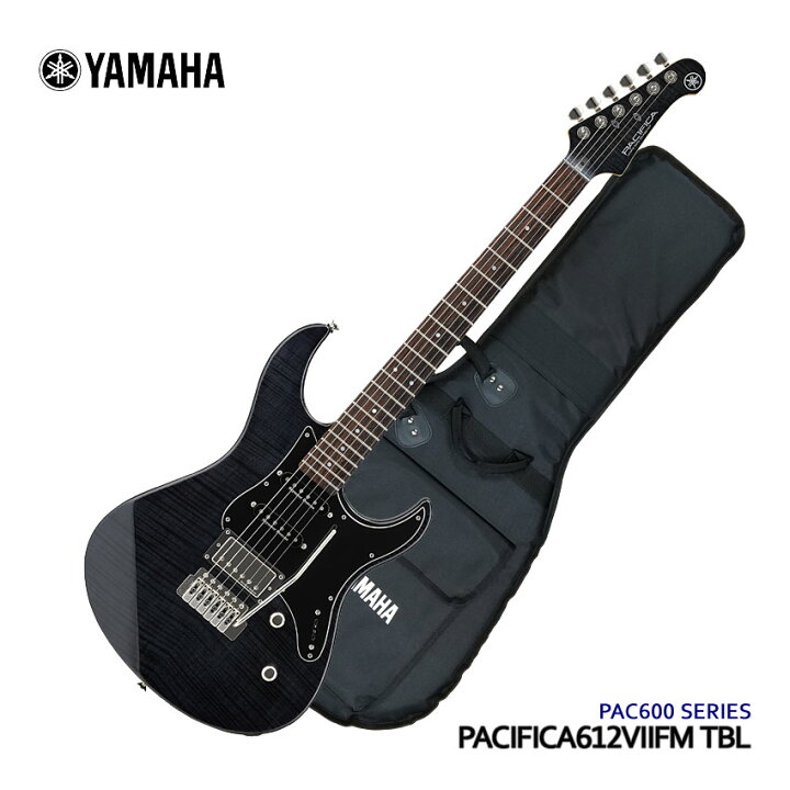 楽天市場】YAMAHA エレキギター PACIFICA612VIIFM TBL トランス  