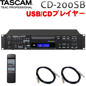 TASCAM ƖpCDv[[ CD-200SB (WtHڑpP[ut) USB/SDJ[hΉ