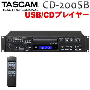 TASCAM CD-200SB ƖpCDvC[(USB/SDJ[hǂݍݑΉ)(913_ ݌ɂ)