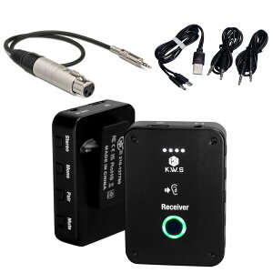 ���C�����X �C�����j�^�[ ����M�@�Z�b�g KWS-EM1 XLR�ϊ��P�[�u���Z�b�g