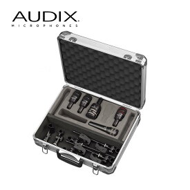 AUDIX ドラムマイクセット マイク5本セット ケース付き(2月23日時点 供給元在庫僅少)