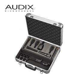 AUDIX オーバーヘッド+スネア+バスドラム用マイク 4本セット(2月23日時点 供給元在庫僅少)