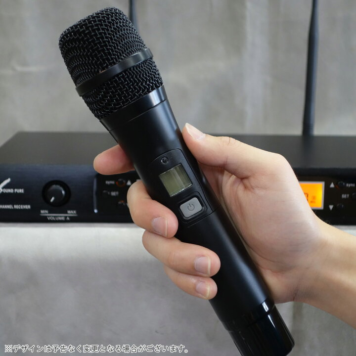 楽天市場】SOUND PURE B帯ハンドヘルド型ワイヤレスマイク 送信機単品 