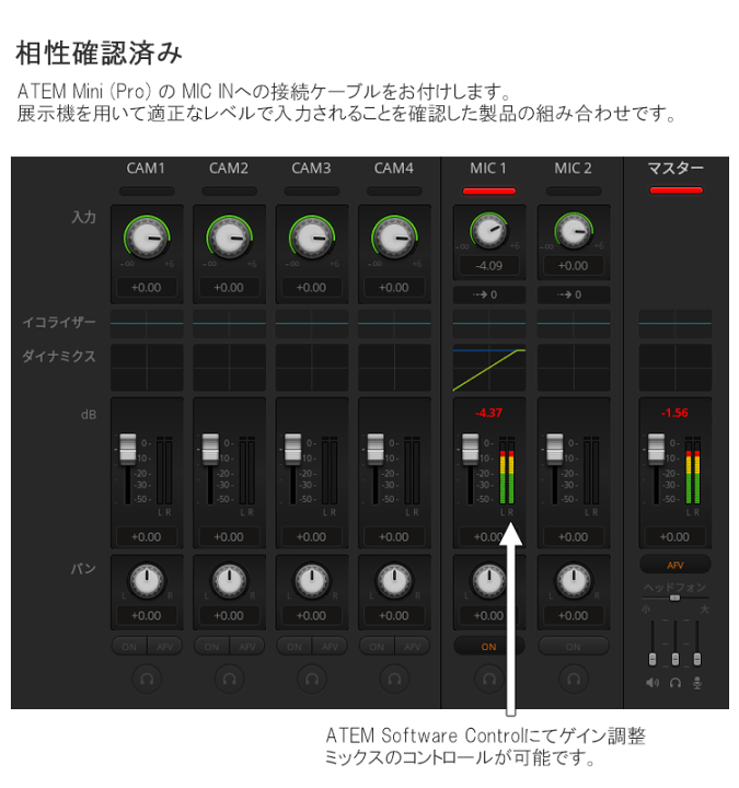 ビデオスイッチャー ATEM Mini Pro Amazon.com: Blackmagic Design ATEM Mini Pro HDMI Live Stream