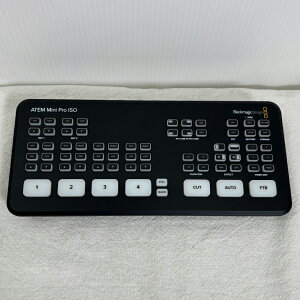 �y�W���@���֓����zBlackmagicDesign �X�C�b�`���[ ATEM mini Pro ISO �u���b�N�}�W�b�N