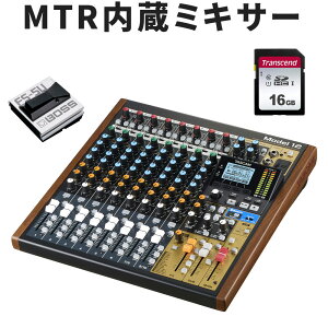 TASCAM MODEL12 I[fBIC^[tFCX/MTR[ht ~LT[ tbgXCb`SDJ[h̃Zbg