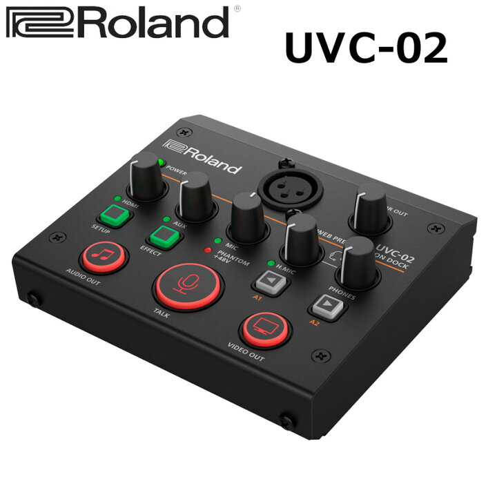 楽天市場】Roland UVC-02 HDMI USBビデオキャプチャー : 楽器の 