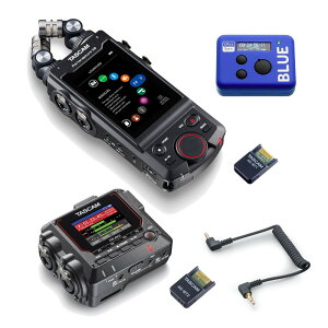 TASCAM ���C�u���^�ɂ����߂�3�_�Z�b�g Portacapture X8 + FR-AV2 �^�C���R�[�h�����Ή� UltraSyncBLUE�t��