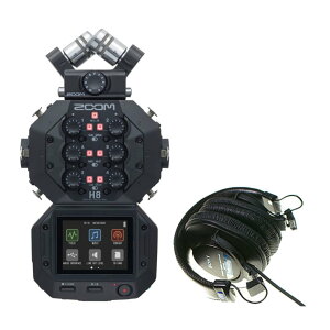 ZOOM nfBR[_[ H8 + SONY Ɩpj^[wbhtH MDR-7506 Zbg